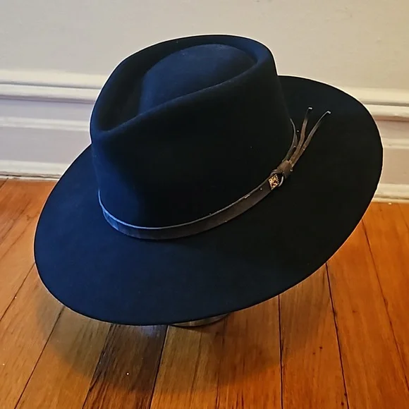 Stetson | Accessories | Black Stetson Gun Club 4x Hat Size M  display picture 2